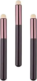 Lip Gloss 3pcs Smudge, Lip Brush Blending Eye Shadow Sponge Brush Gloss Smudge with Handle Cosmetic Lip Brush