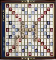 WS Game Company Scrabble Deluxe Travel Edition - Wooden Travel Game for 2-4 Players, Ages 8+