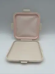 Sandwich Containers With Snap On Lid, Microwave Safe