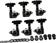 UPKOCH Professional Guitar Tuning Pegs 3r3l Locking Tuners Acoustic Electric Guitar Tuning Pegs Set of 6 Key Peg Tuning