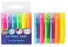 6 x M&G Mini Highlighter cat Scented Ink High Lighters School Office Stationary