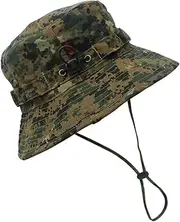 [BESPORTBLE] Mens Sun Hat Fishing Hats for Men Mens Beach Hat Camouflage Sun Hat Boonie Hat Outdoor Fishman Hat Fisherman's Hat Sun Visor Male Can Be Accommodated Jungle Hat Fishing Hat