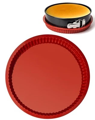 Springform Pan Protector for 9" Round Springform Pan, Prevents Water from