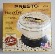 Vintage Presto Power Pop Microwave Multi-Popper Popcorn Kernel Orville