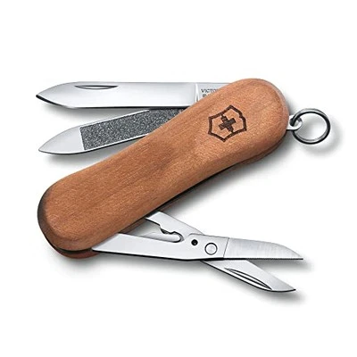 VICTORINOX 0.6421.63 Executive Wood 81 Swiss Army Knife Multi-functional Knife