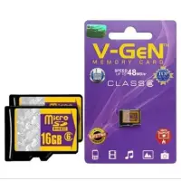 在飛比找蝦皮購物優惠-16gb V-GEN 存儲卡 Mmc Micro SD 16