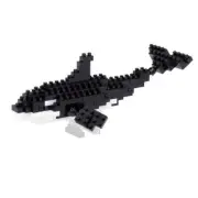 NEW NANOBLOCK Orca Whale Nano Block Micro-Sized Building Blocks NBC-136 RETIRED