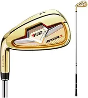 Left or Right Handed Golf Irons for Male Female Golfers Sports, #7 Golf Clubs Iron with S/R Carbon or Steel Shaft Loft 30 Degree