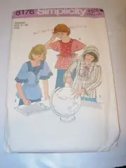 GIRLS CHILDS UNCUT SIMPLICITY 8176 Sewing Pattern TUNIC TOP SHIRT SIZE 8 10