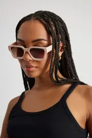 [Factorie] Factorie - The Karla Sunglasses - Stone matte OS STONE MATTE