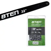 8TEN 32" Chainsaw Guide Bar & Chain .050 3/8 105DL for Stihl 066 044 5018425-05