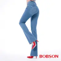 在飛比找momo購物網優惠-【BOBSON】女款膠原蛋白小喇叭美肌褲(8085-58)