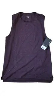 2XU Mens XCTRL Sleeveless Tank Top size SMALL Sloe Plum / black