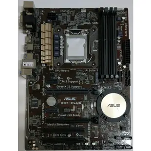 華碩 ASUS 主機板 H97-PRO (Intel 1150 四代/五代) 大板 M.2