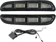 XISII 3 Color LED DRL Daytime Running Light Fog Lamp Turn Signal Headlights Facelift Fit For Accord 2021 2022+ daytime running lights for cars
