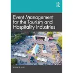 EVENT MANAGEMENT FOR THE TOURISM AND HOSPITALITY INDUSTRIES