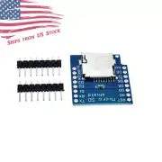 Micro SD TF Card Shield For Wemos D1 Mini WiFi ESP8266 Arduino Compatible US