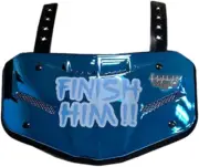Finish Him Football Back Plate - Back Bone Protection for Shoulder Pads