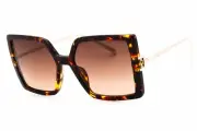 CHOPARD SCH334M 0745 Sunglasses Havana Frame Brown Gradient Lenses 56mm