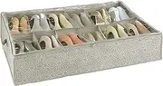 [Wenko] Balance Wardrobe with Wheels Mobile Wardrobe Folding, Beige, Large