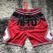 Headgear Classics Afro Samurai Basketball Shorts Men's S Red NWT $88 Retail