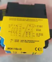 1pcs TURCK Safety Barrier IM34-11EX-Ci 7506633 Module