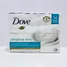 Dove Moisturizing Soap Bar for Softer Skin- Sensitive Skin- 3.75oz, Pack of 14