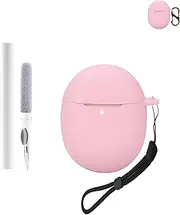 Silicone Protective Case for Google Pixel Buds Pro 2 Earbuds - Durable and Eco-Friendly Bluetooth Earphone Cover with Precise Holes - Pink