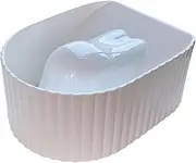 Generic Nail Soaking Bowl, Manicure Bowl, Soaking Bowl, Nail Softening Bowl, Nail Art Tool, Shop Accessories, White