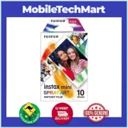 FUJIFILM Instax Mini◉SPRAY ART Instant Film◉10 Sheets◉ISO 800◉Cameras & Drones◉