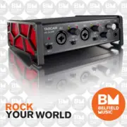 Tascam US-2x2HR High Resolution Versatile USB Audio Interface - 2 Mic 2-IN/2-OUT