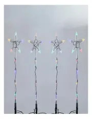 [Lexi Lighting] LED Star Path Light Set of 4