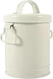 Ciieeo Countertop Trash Can Large Capacity Desk Organizing Pen Holder Metal Bucket