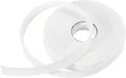 sourcing map 3/4 Inch Single Fold Bias Tape Polyester Continuous Bulk Bias Tape for Sewing, Seaming Quilting Hemming Binding Crafts (White 25 Yards)