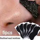 5PCS Nose Pore Cleansing Strips Mask Mineral Mud Acne d O2A7. Black A Prof W4R8