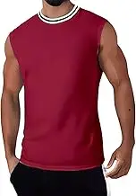 Sleeveless Men Shirts V Neck Summer Checked Long Pattern Printed Polo Short Personalised T Shirt Floral Prints Regular Fit Multipack Men's Tops Sports Workout Dailywear