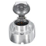 Tm3004 7Pin 12V Plug Socket Adapter Converter Trailer Towbar