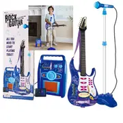 Electric Toy Rock Guitar with Amp & Microphone