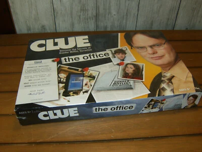 Hasbro Clue The Office Edition Exclusive Board Game Factory Sealed