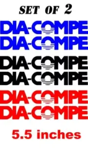 Dia-compe bmx decals bicycle freestyle bike stickers old school bmx khe