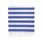 Nicola Spring Turkish Cotton Towel Set - Blue Stripe