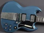 Gibson SG 1964 Standard Reissue Maestro Murphy Lab Ultra Light Aged Pelham Blue