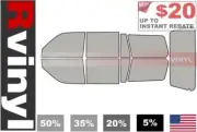 Rtint Precut Window Tint Kit for Mitsubishi Montero Sport 2004 Tinting Films (for: Mitsubishi)