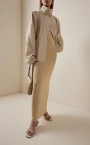 [Toteme] Seamless Cotton Maxi Dress