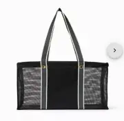 Thirty One / Mesh Large Utility Tote - Black Mesh
