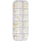 1 Box Made of Thick Resin Material Strong Durable Enough 12 Grids