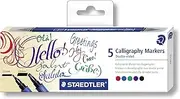 Staedtler Caligraphy Duo Markers, 3002C5
