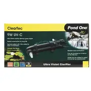Pond One Cleartec Ultra Violet Clarifier 9W Uv-C Sterilizer 93091 Aqua One