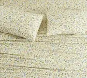 100% Cotton Bedding Printed Sheets Set for King Size Bed, Fits Mattress Up to