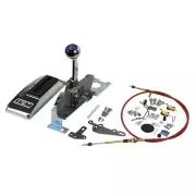 B&M Automatic Ratchet Shifter w QuickSilver Console For 68-72 Chevrolet Chevelle